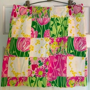 Lilly Pulitzer summer skirt.  Vibrant colors for fun summer.